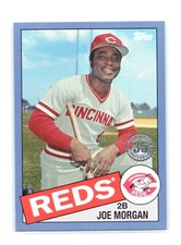 2020 Topps Update #85TB-17 Joe Morgan 1985 Topps Baseball 35th Anniversary Blue
