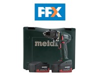Metabo Bs18 Lt 18v Power Plus Impuls Drill Driver Kit 2 X 2.6ah Metabo Bs18 Lt 18v Power Plus Impuls Drill Driver Kit 2 X 2.6ah