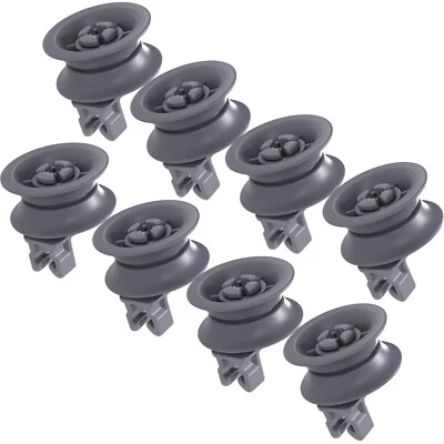 VIOKS SET 8x rulli cestello adatti come Bosch 00611666 per lavastoviglie lavastoviglie