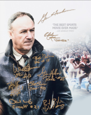 Hoosiers Cast Autographed 8x10 Movie Gene Hackman Signed Reprint Photo