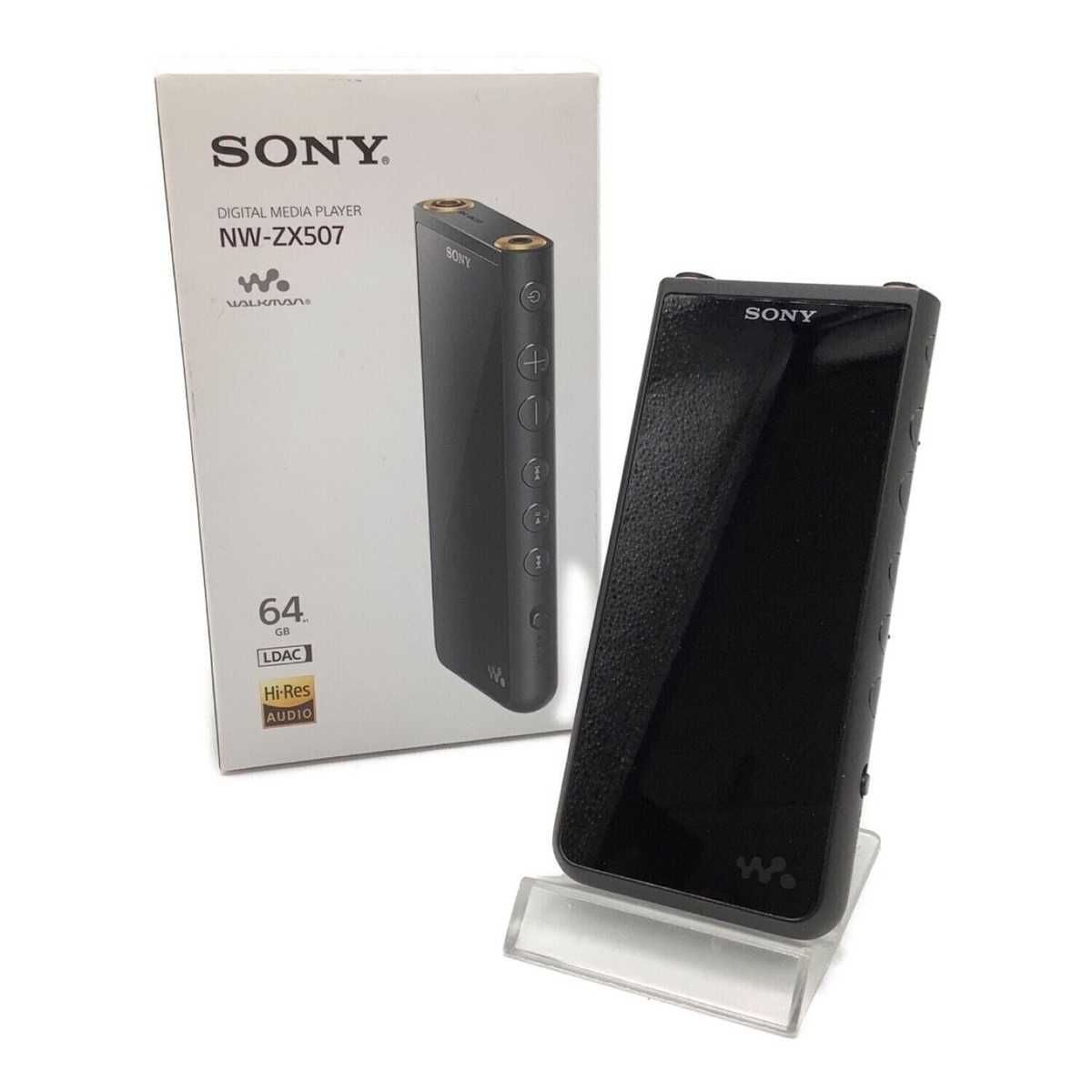 SONY WALKMAN NW-ZX507 ブラック SONY Walkman NW-ZX507 64GB ZX Hi-Res Portable Audio Player