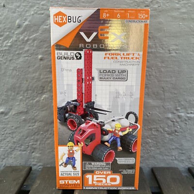 Hexbug VEX STEM Robotics Construction Fork Lift & Fuel Truck - NEW IN BOX!!
