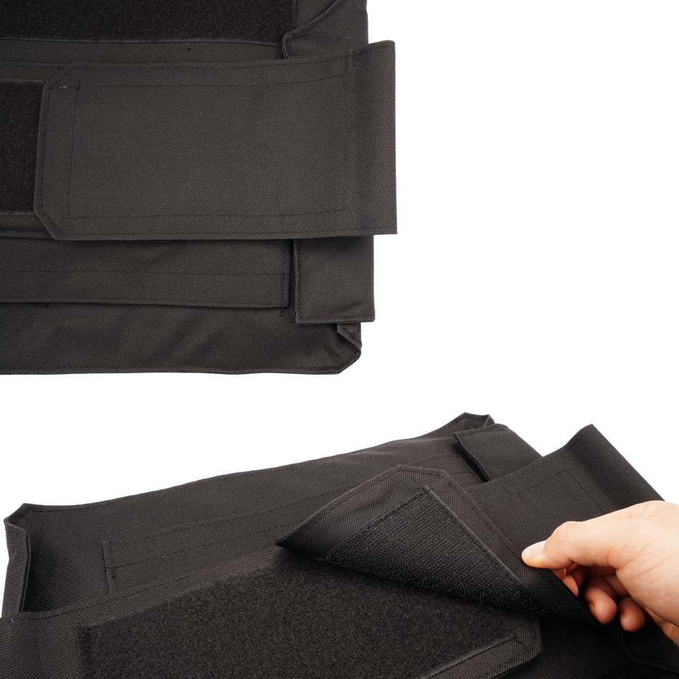 Body Bulletproof Vest Front Back Plates Armor Tactical Jacket Guard ...