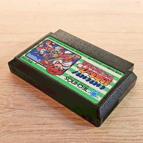 KUNIO KUN Ike ike Nekketsu HOCKEY Nintendo Famicom NES Japanese ver Cleaned