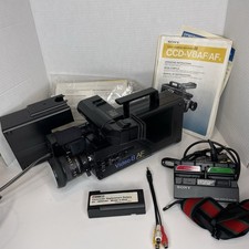Vintage Sony CCD-V8AF 8mm Video 8 Video Camera Recorder  Roxio Video Transfer