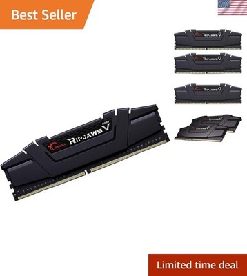 RipjawsV Series RAM XMP 16GB 1x16GB 3200MT/s CL16-18-18-38 1.35V Intel AMD De...
