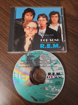 R.E.M. Pop Song live 1989 CD, from the Green world tour. 