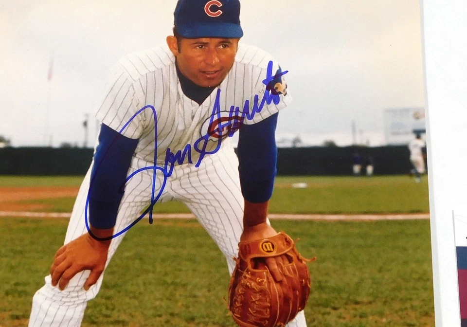 Ron Santo Signed 8 x 10 Color Photo Cubs JSA Auto AY99574 - Image 2 of 3