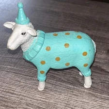 Birthday Hat Sheep Farm Animal Figure Gag Gift Present Party Ankyo Polka Dots