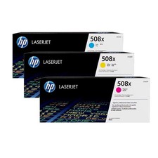 HP 508X High Yield 3-Pack Original LaserJet Toner Cartridge CF361X, CF362X, CF