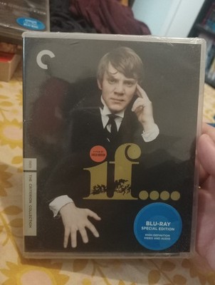 If (Criterion Collection Blu-ray)  1969 Lindsay Anderson New + Sealed Rare + Oop