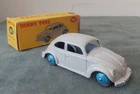 ORIGINAL VINTAGE BOXED DINKY TOYS CAR 181 VOLKSWAGEN BEETLE 1950s