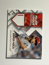 2022 Topps Series 1 - Major League Material Aaron Nola #MLM-AN (MEM)