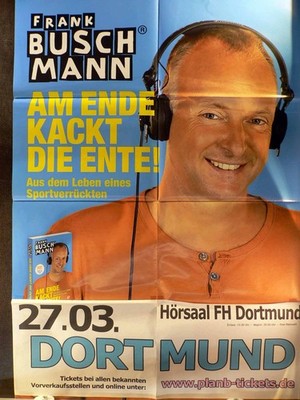 Frank Buschmann - 27.03.15 Dortmund - Veranstaltungs-Poster A1-40