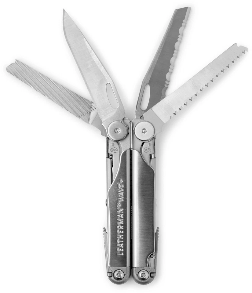 Multiherramienta Leatherman Wave Plus, acero inoxidable Foto 2 de 4