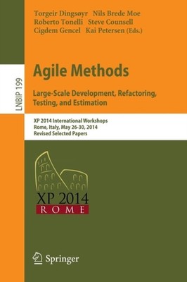 Dingsyr - Agile Methods. Large-Scale Development Refactoring Testin - X555z