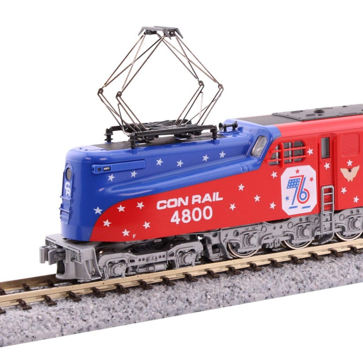 Kato 137-2015 N Scale GG1 Conrail Bicentennial #4800 Electric