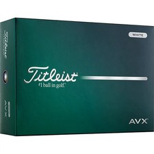 Titleist 2026 AVX Golf Balls 12-Pack - White