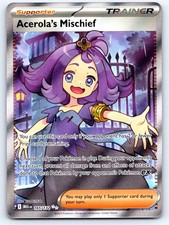 Acerola's Mischief Holo Ultra Rare ME01: Mega Evolution 165/132 NM