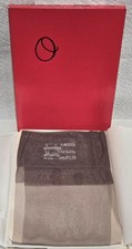 1960s OHRELLE Grey Mist Sheer Seamless Demi Toe Nylon Stockings 8-1/2 3pk