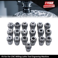 ER16 Spring collet set 19pcs Sizes16th, 32nds  64th for CNC Milling Lathe Tool