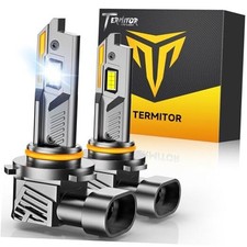 Upgraded  Brightest Light Bulbs, 50,000LM 10X Ultra Brightness, 1:1 9005/HB3