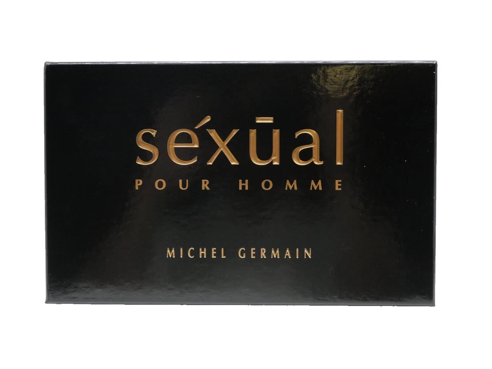 Michel Germain Sexual Pour Homme Juego de Regalo de 3 Piezas para Hombres - 2 EDP + Desodorante NUEVO Foto 4 de 4