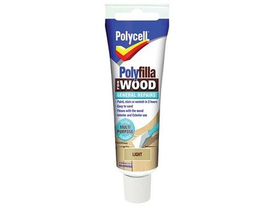 Polycell - Polyfilla For Wood General Repairs Tube Light 330g