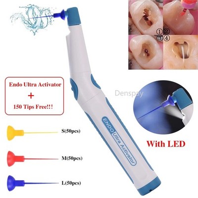 Dental LED Endo Ultrasonic Sonic Activator Root Canal Irrigator+Free 150 Tips