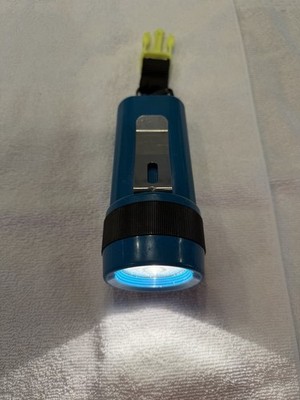 Vintage - Ikelite MINI C-LITE Underwater Dive Light With Clip - Works Great 