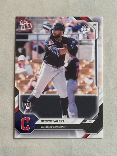 2026 Topps Now Road to Opening Day Cleveland Guardians #OD-68 George V