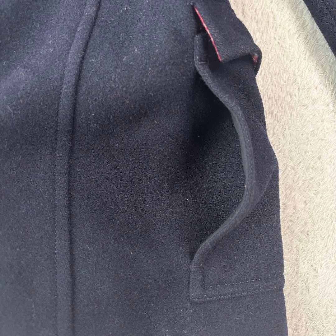 BURBERRY BLACK LABEL Peacoat Size L Navy Check From Japan thumbnail 11
