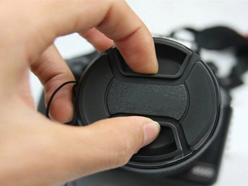 3pcs Lens Cap for Canon Nikon 49mm/50mm/52mm/55mm/58mm/62mm/67mm/72mm/77mm/82mm - Image 4 of 4