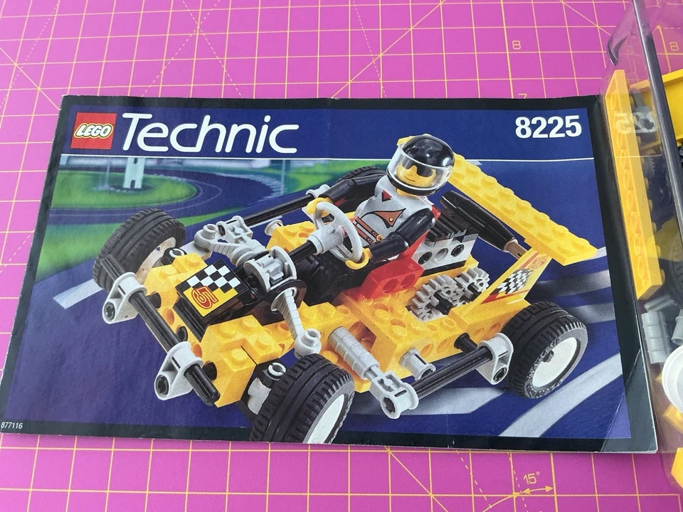 LEGO TECHNIC: Road Rally V (8225) With Box, Instructions and Stickers 01, photo 2 of 4