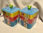 Disney Store Exclusive Tropical Luau Serving LOT of 2- Three Tier Canister Sets — photo 4