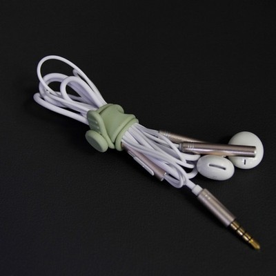 Multifunctional Silicone Cable Tie Cable Organizers Straps for USB Type C Cable