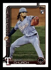 2025 Topps Update #US227 Marc Church Rookie Texas Rangers