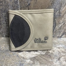 Jack Wolfskin Nylon Men's Wallet With Coin And Zip Sections hook loop 