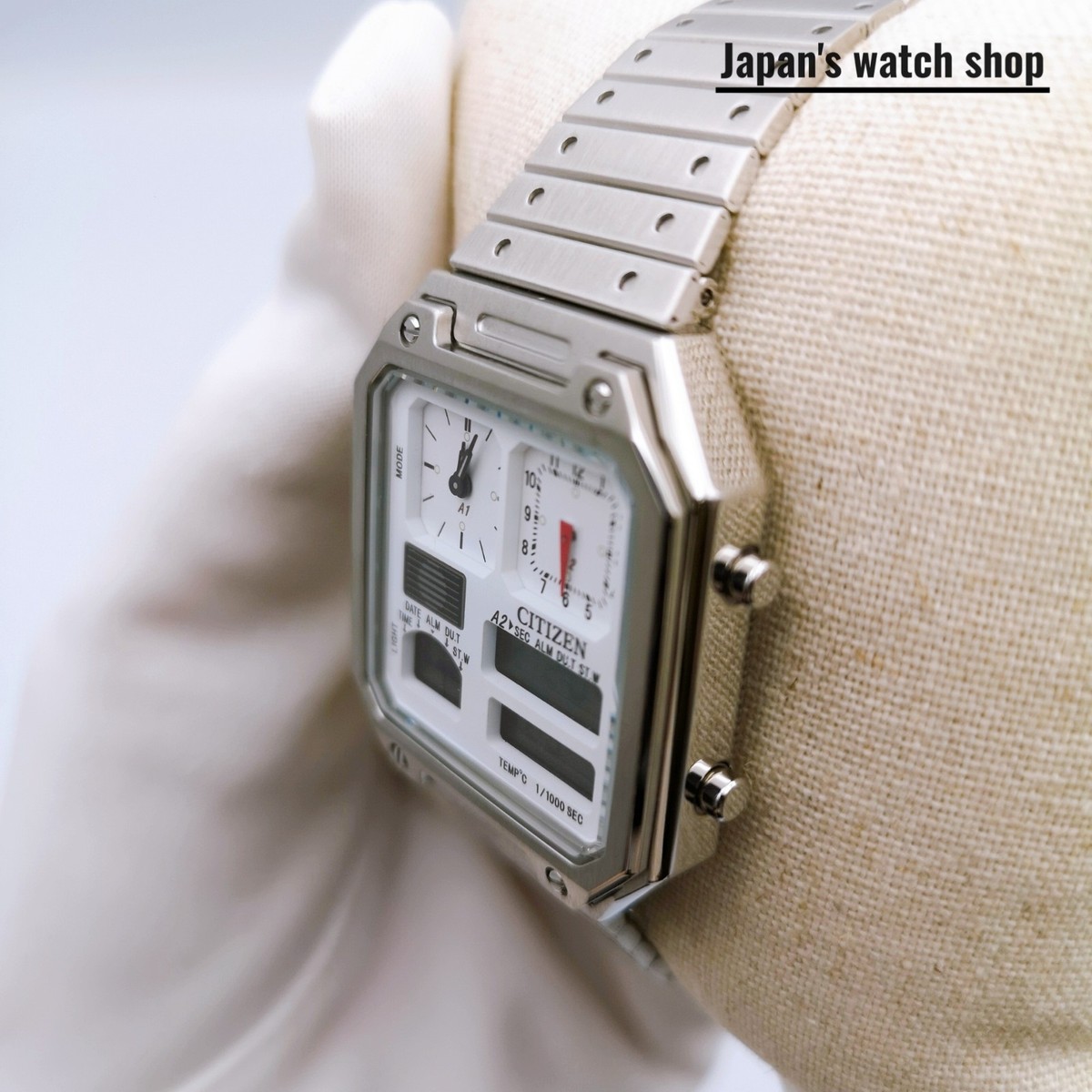 CITIZEN COLLECTION RECORD LABEL THERMO SENSOR JG2120-65A Unisex