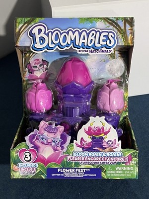 Bloomables by Hatchimals Set of 3 Flower Fest 4 Accessories New