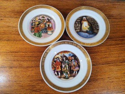 Drei feine Royal Copenhagen 1975 Hans Christian Andersen Sammlerteller (4)