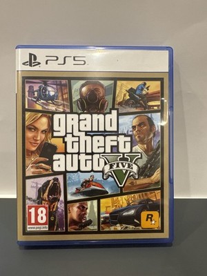 Grand Theft Auto V (Sony PlayStation 5, 2022) GTA Five - Free Shipping