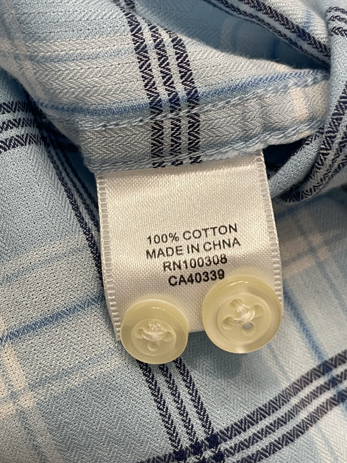 Peter Millar Button Down Shirt Men L Blue Plaid Cotton Classic Fit Golf Casual thumbnail 8