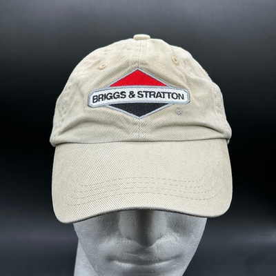 #ad #ad Briggs amp; Stratton Hat Men#x27;s Adjustable Khaki Cotton Preferred Power Inc. $12.98