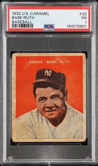 Babe Ruth 1932 U.S. Caramel U.S. Caramel