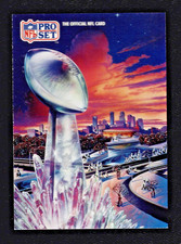 1991 NFL Pro Set Super Bowl XXVI Minneapolis Hubert H. Humphrey Metrodome Specia