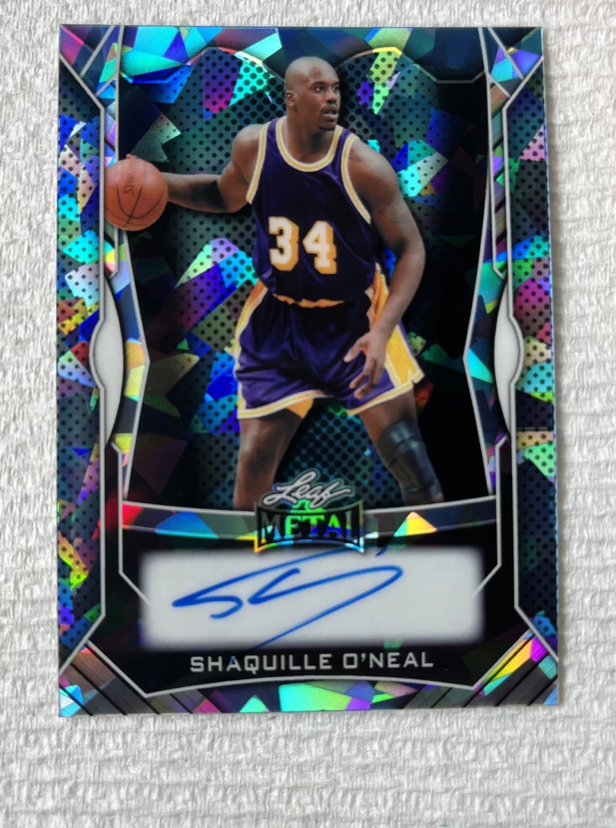 Shaquille O'Neal Autographed Basketball Trading Cards for sale | eBay