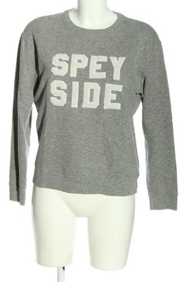 BARBOUR Sweatshirt Damen Sweat Gr. DE 36 hellgrau Casual-Look