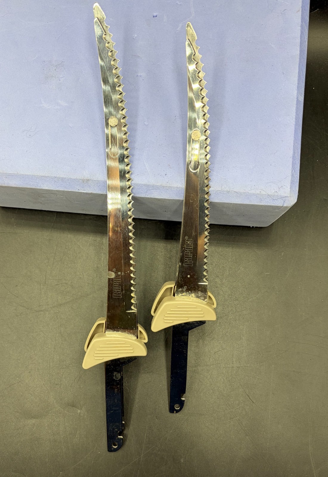 Rapala Electric Fillet Knife Replacement Blades, Set of 7-1/2" And 6" Blades