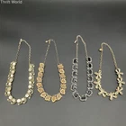 Vintage Mid-Century Costume Jewelry Lot of 4 Necklaces Rhinestone Pearl
